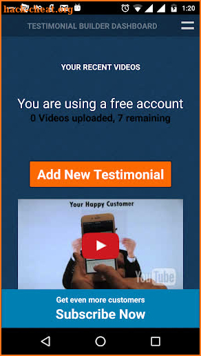 Testimonial Builder screenshot