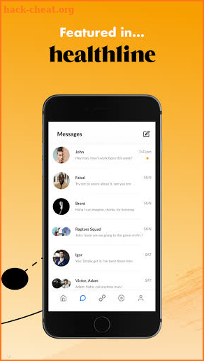 tethr: Men’s Mental Health Support Community screenshot