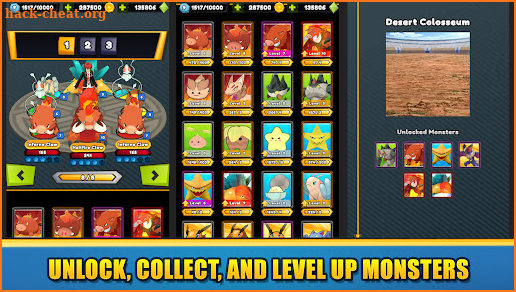 Tetramon Duel Master EX : Monster Battle Strategy screenshot