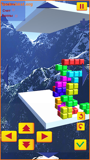 Tetris 3D screenshot