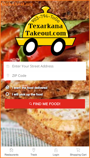 Texarkana Takeout screenshot