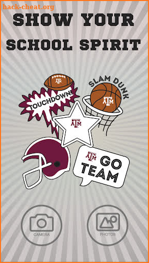 Texas A&M Aggies Selfie Stickers screenshot