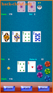 Texas Heads-up Poker screenshot