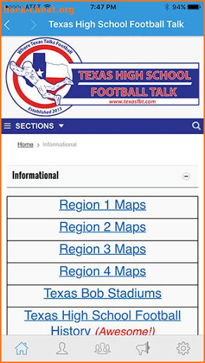 Texas HighSchool Football Talk screenshot