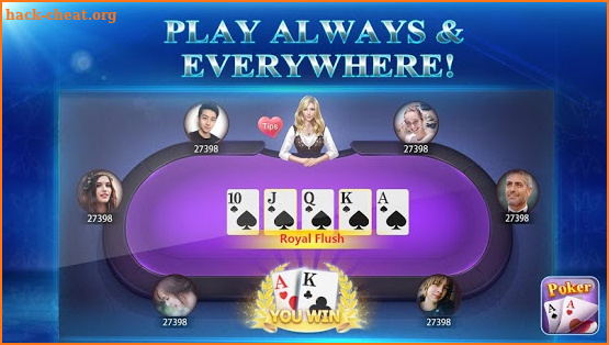 Texas Hold ‘Em Poker - Free Casino Game online screenshot