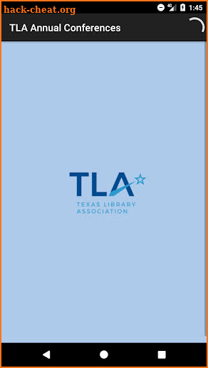 Texas Library Association screenshot