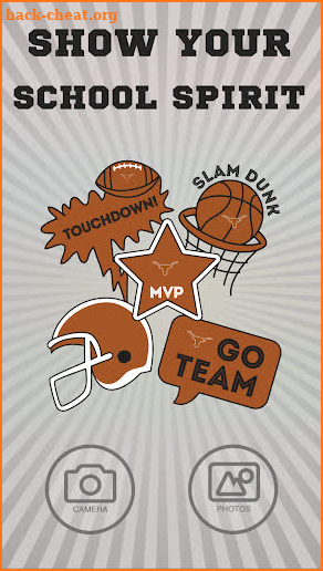 Texas Longhorns Selfie Stickers screenshot