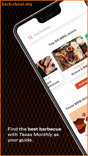 Texas Monthly BBQ Finder screenshot