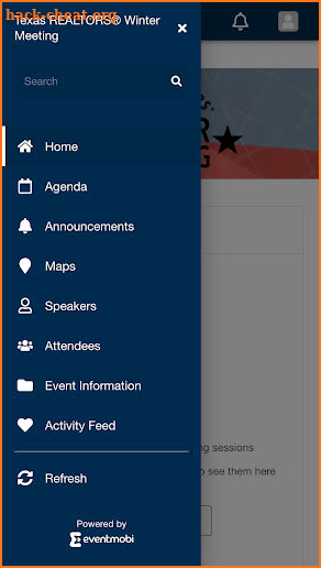 Texas REALTORS® Events screenshot