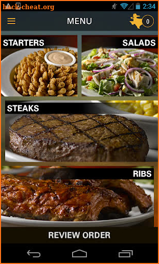 Texas Roadhouse Mobile screenshot