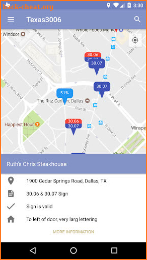 Texas3006 - No Carry Locations screenshot