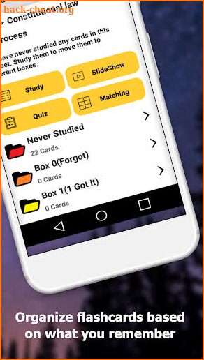 TExES Flashcards screenshot