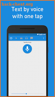 Text by Voice screenshot