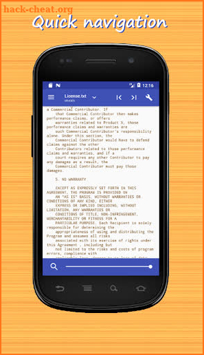 Text editor SimpleEditor screenshot