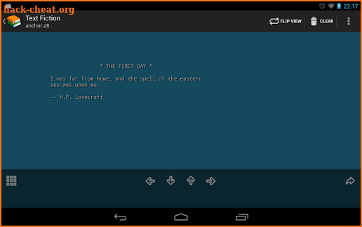 Text Fiction - Play Zork! screenshot