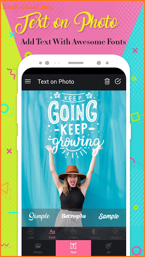 Text On Photo - Add Text To Photo screenshot