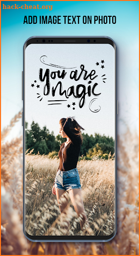 Text on photo & Typography photo editor - Overlay screenshot