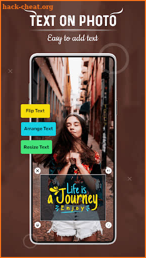 Text On Photo - Photo text edit - TextArt screenshot