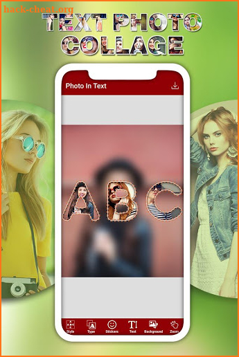 Text Photo Collage Maker Pro screenshot