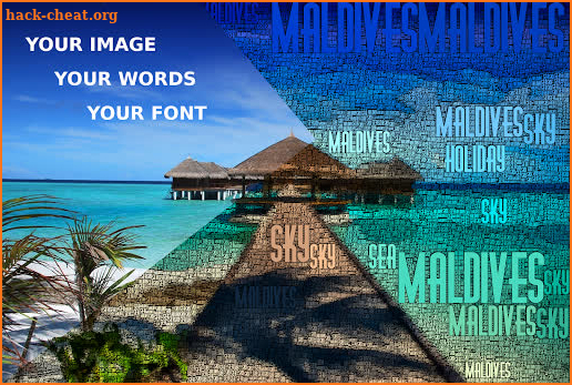 Text Photo - Turn Picture Into Text Artwork screenshot