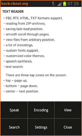 Text Reader screenshot