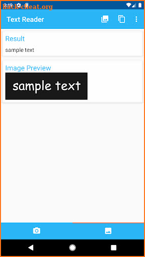 Text Reader screenshot