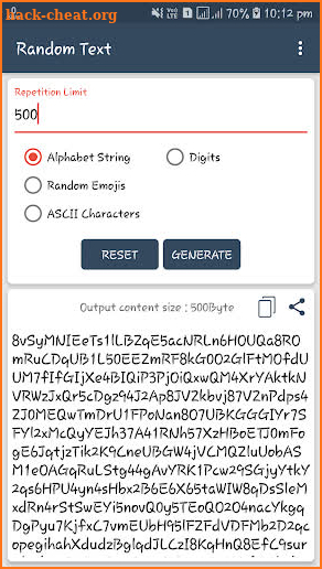 Text Repeater screenshot