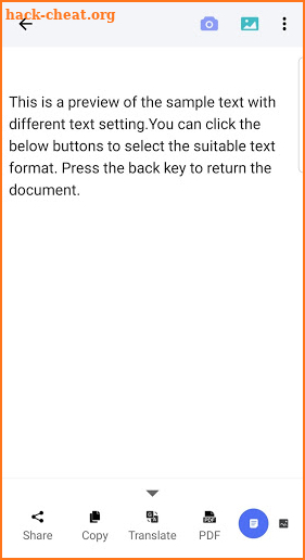 Text Scanner - Get editable text from images screenshot