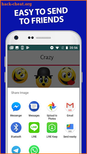 Text Smileys - Stickers For Whatsapp & Messenger screenshot