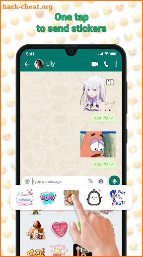 Text Sticker Maker screenshot