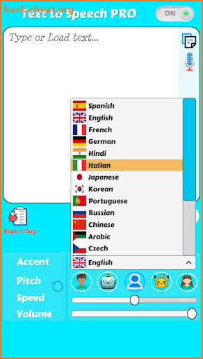 Text to Speech (Accents) screenshot