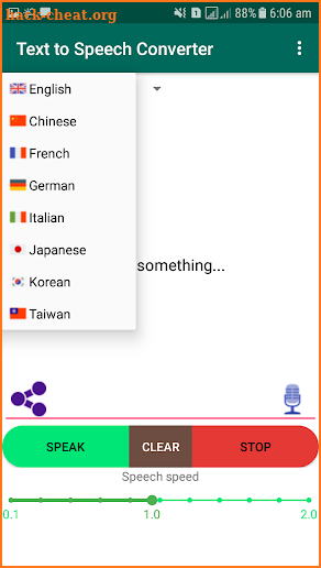 Text to Speech Converter screenshot