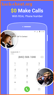 Text Up free texting+call, burner phone number app screenshot