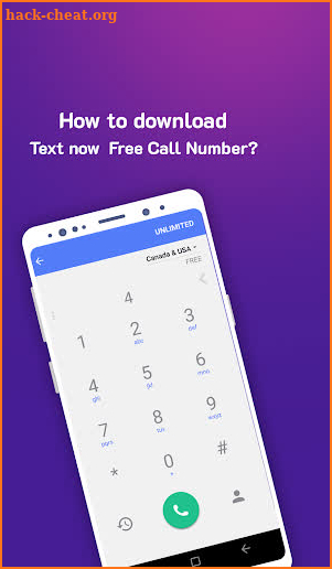 Text Ways To Free Call Number screenshot