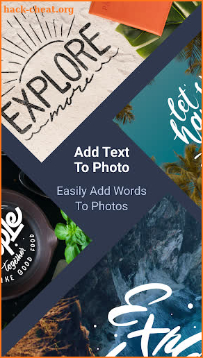 TextArt - Text On Photo screenshot