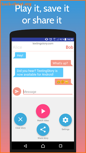 TextingStory - Chat Story Maker screenshot