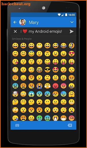 Textra Emoji - Android Oreo Style screenshot