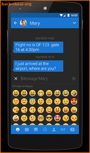 Textra Emoji - Emoji One Style screenshot