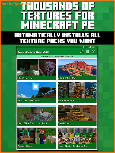 Texture Packs for Minecraft PE screenshot