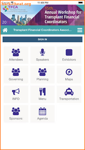 TFCA Annual Workshop screenshot