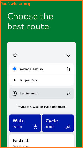 TfL Go: Live Tube, Bus & Rail screenshot