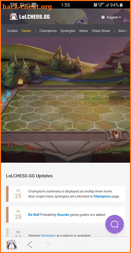 TFT Guide - LoLCHESS.GG screenshot