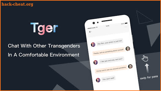 Tger: Transgender Dating App for Trans Chat & Meet screenshot