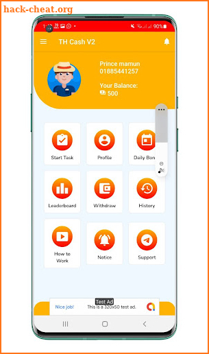TH Cash v2 screenshot