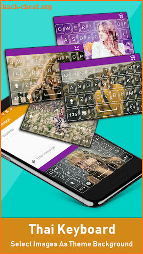 Thai Keyboard 2019, Emoji,Themes, Photo Keyboard screenshot