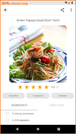 Thai Recipes screenshot