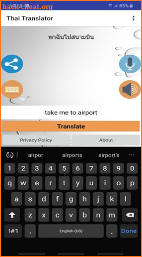 Thai Translator screenshot