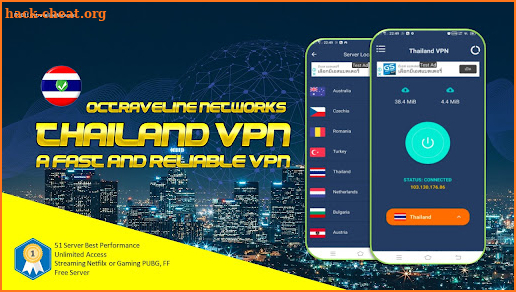 Thailand VPN - A Fast and Reliable VPN screenshot