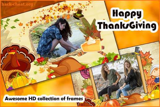 Thanks giving photo Frames screenshot