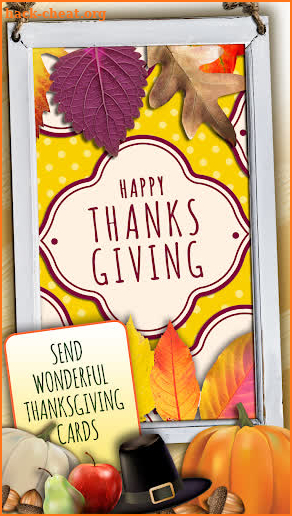 Thanksgiving Card Maker – Greetings and Wishes screenshot